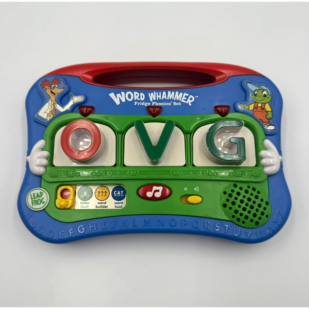 LeapFrog Word Whammer Fridge Phonics Magnetic Letter Set - Tested & Working